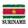 Bandera de Surinam - Bandera de Surinam - Aspecto cutre