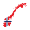 Liebe Norwegen Geschenk Norwegisch Stolz Herz