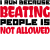 Race running jogging marathon funny saying sport