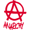 Symbole anarchie anarchy emblème révolution