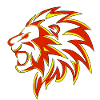 Lion king cool lion head