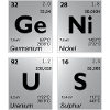 GENIUS Periodensystem grey shadow