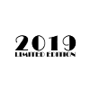 2019 Limited Edition Typography