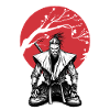 Samurai Bushido Ronin Ninja Rispetta Onore Coraggio