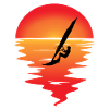 Windsurfer Sunset Windsurfing Windsurfing Gift