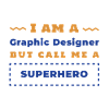 Je suis un designer graphique