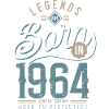 Legends are born in 1964 anniversary 58 years