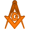 Freemason Compass Bronze
