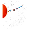 Flache Erde Flat Earth Solarsystem