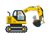 Bagger Baustelle Berufe Baggerfahrer Geschenk