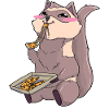 Ferret Pizza Kawaii Ferret Owner