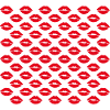 Kissing mouth - lips - pattern