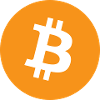 Minimalistisches Bitcoin-Logo