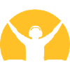 Sonne Silhouette DJ