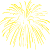 Pyro fireworks effect