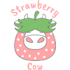Pink Strawberry Cow