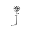 Minimalist rose