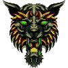 Camiseta de lobo, camiseta de amante de lobo hombre lobo