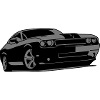 Muscle car classique