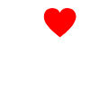 A Naughty Tee For A Naughty You Saying "I Heart