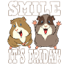 Guinea pig smile it's Friday