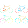 Rennrad bunt