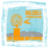 Mallorca Insel im Sonnenlicht Design