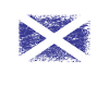 Drapeau drapeau écossais Ecosse