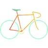 Rennrad bunt