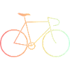 Rennrad bunt