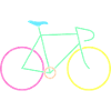 Rennrad bunt