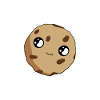 Cookie Smile Cartoon Cookie