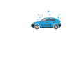 Self-service washing box