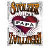 Stolzer Papa von Zwillingen