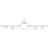A380 Silhouette