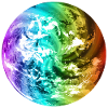 Colorful globe world globe earth Colorful earth globe