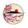 Japanese cherry blossom tree
