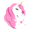 Pink Einhorn Niedlich