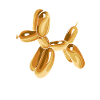 Balloon Dog Silver