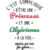Princesse et algérienne