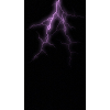 Purple lightning