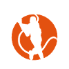 tennis logo silhouette crest