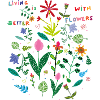 living with flowers