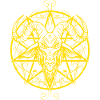 Golden Baphomet
