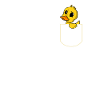 And i brystlommen Duck T-shirt