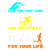 Swim Bike Run Triathlon Grunge