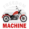 Chopper motorcycle biker
