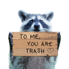 Trash Panda vous aime