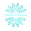 Lotus flower Unalome yoga meditation