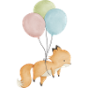 Baby Fuchs Luftballon